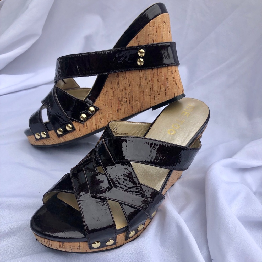Me Too wedge shoes